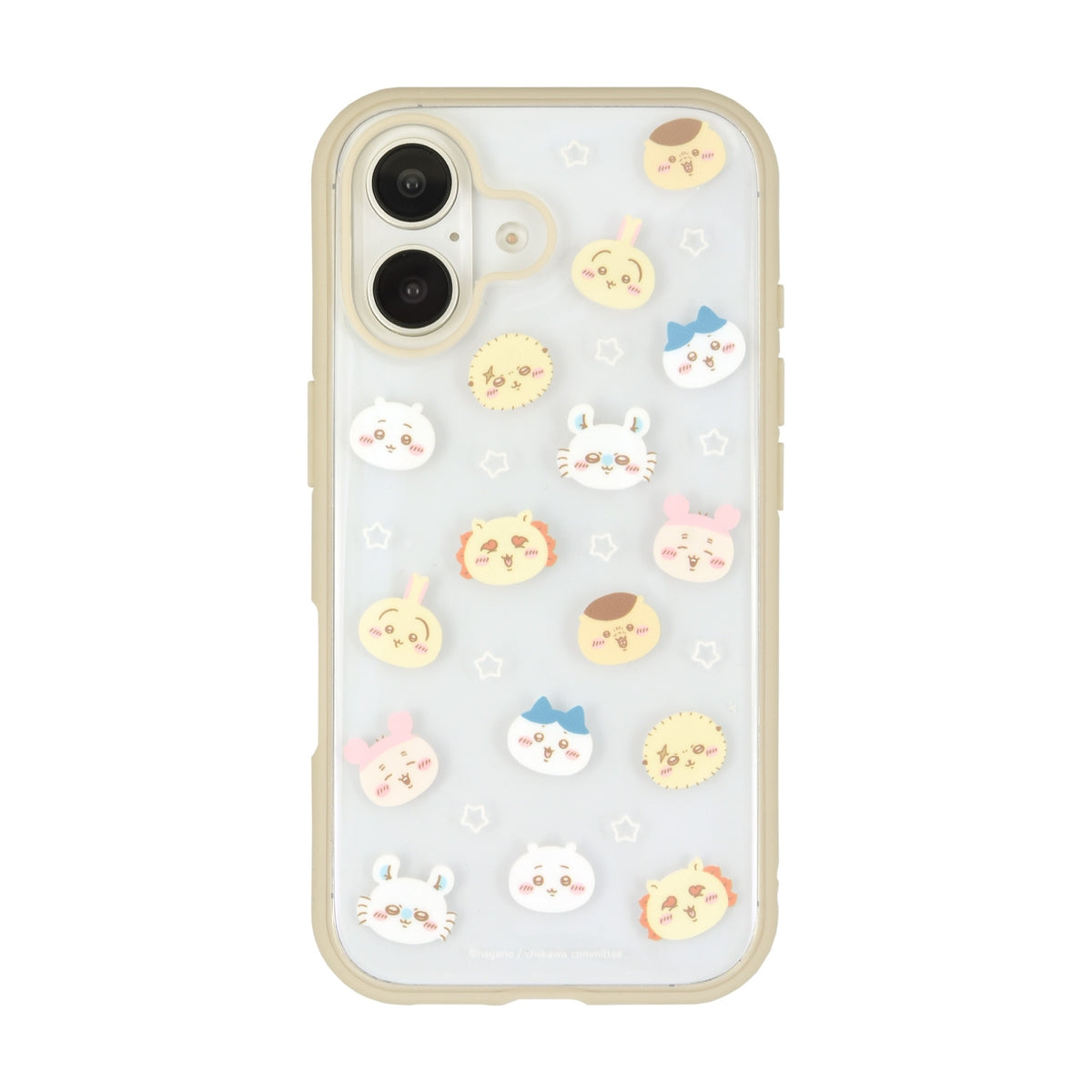 Chiikawa IIIIfit Clear iPhone Case (All-Over Pattern)