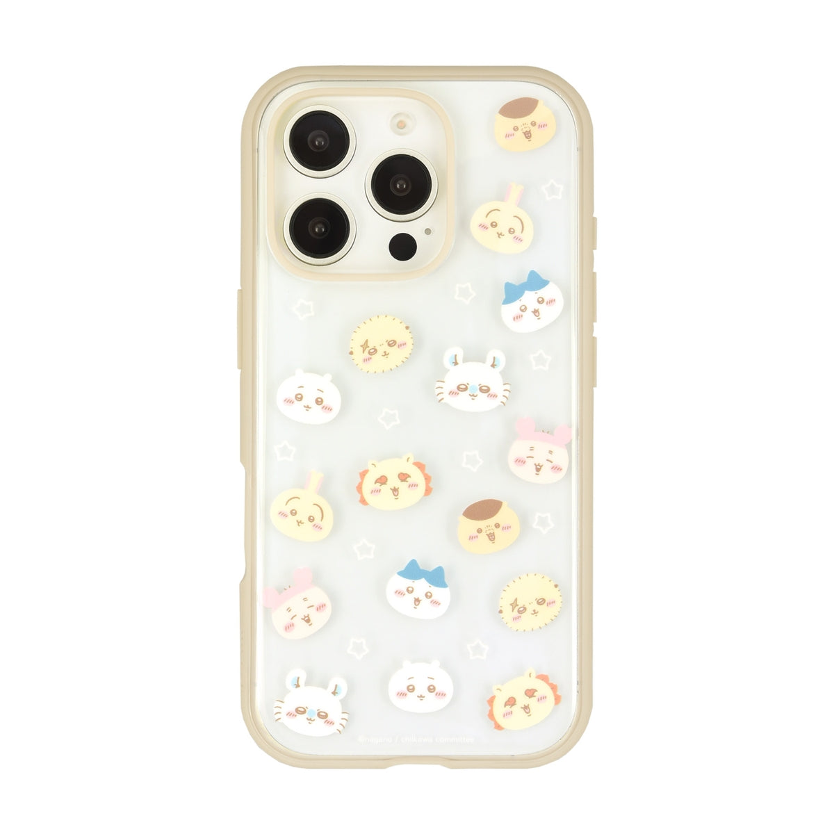 Chiikawa IIIIfit Clear iPhone Case (All-Over Pattern)