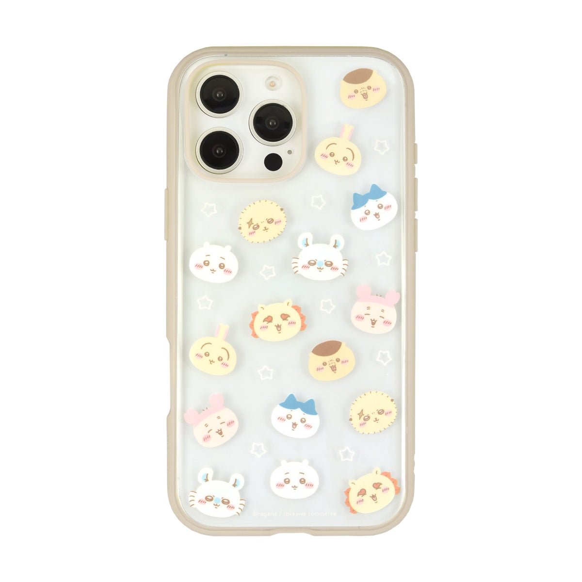Chiikawa IIIIfit Clear iPhone Case (All-Over Pattern)