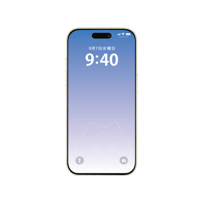 Chiikawa Glass Screen Protector for iPhone 16Pro (Hachiware)