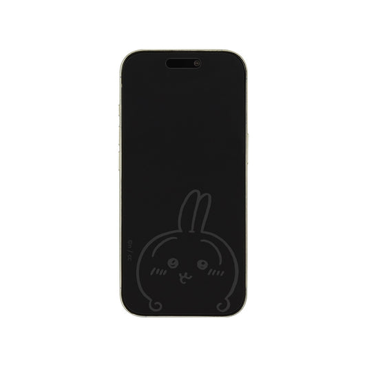 치이카와 iPhone16Pro 호환 강화유리 스크린 프로텍터 (우사기)