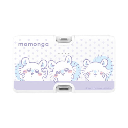 ちいかわ Lightning/Type-Cコネクタ付き リチウムイオン充電器（モモンガ）