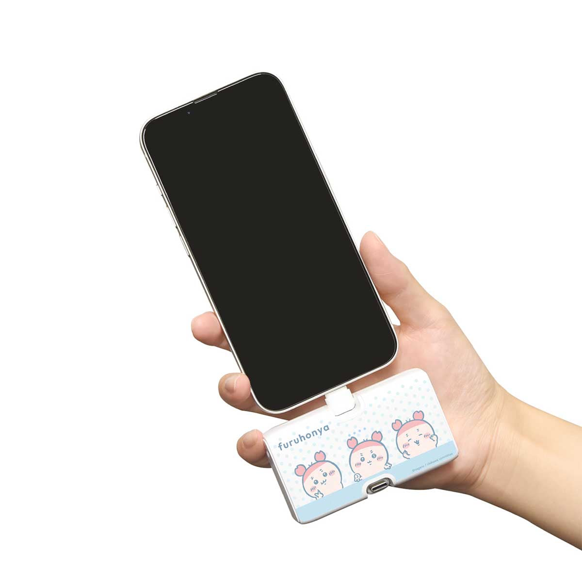 ちいかわ Lightning/Type-Cコネクタ付き リチウムイオン充電器（古本屋）