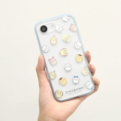 ちいかわ IIIIfit Clear iPhone16e対応 ケース（総柄）