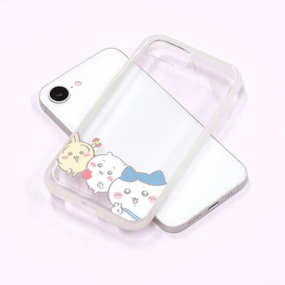 Chiikawa IIIIfit Clear iPhone 16e Compatible Case (Peace)