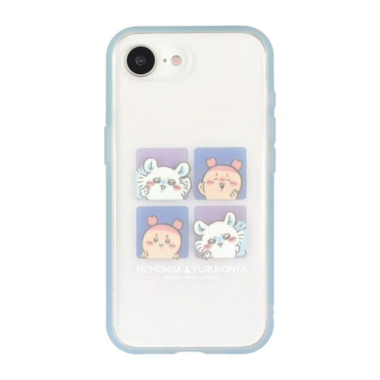 Chiikawa IIIIfit Clear iPhone 16e Compatible Case (Momonga & Furuhonya)