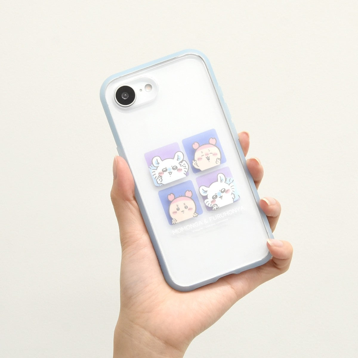 ちいかわ IIIIfit Clear iPhone16e対応 ケース（モモンガ＆古本屋）