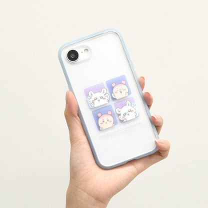 ちいかわ IIIIfit Clear iPhone16e対応 ケース（モモンガ＆古本屋）
