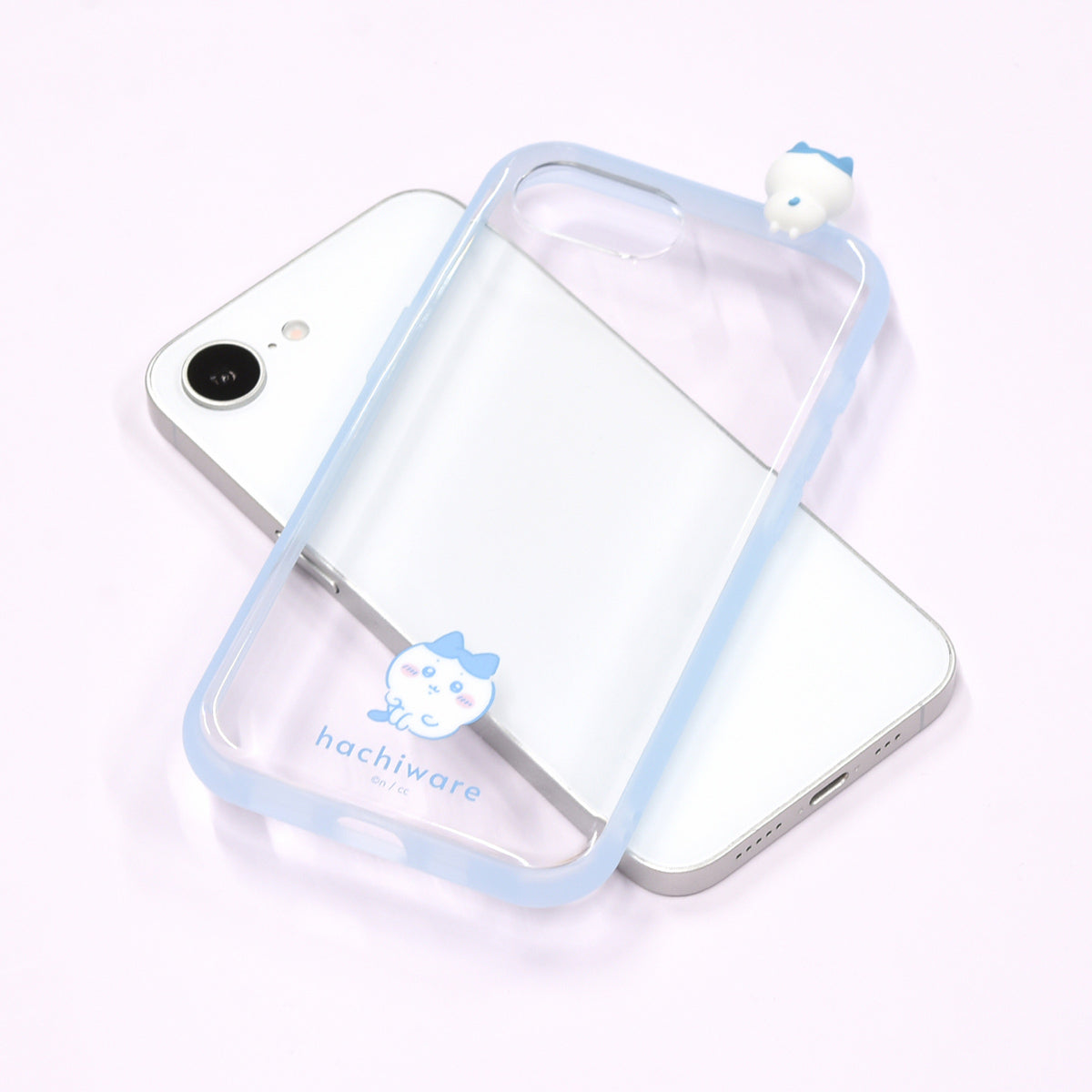 Chiikawa Frame IIIIfit Clear Case for iPhone16e (Hachiware)