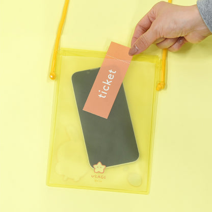 Chiikawa IIIIpocket Clear Smartphone Pouch (Usagi)