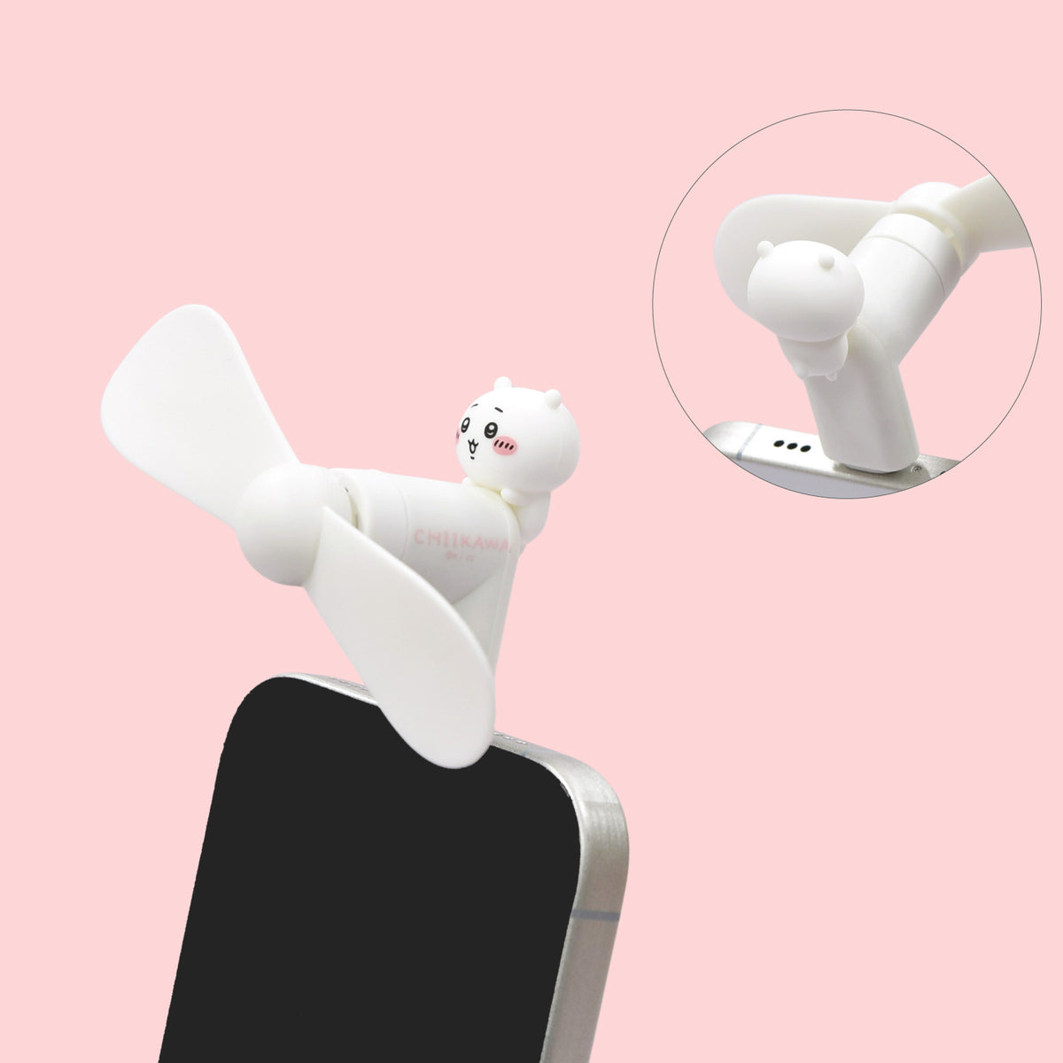 ちいかわ コネクタ付きミニクールファン USB Type-C（ちいかわ）