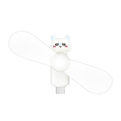 ちいかわ コネクタ付きミニクールファン USB Type-C（モモンガ）