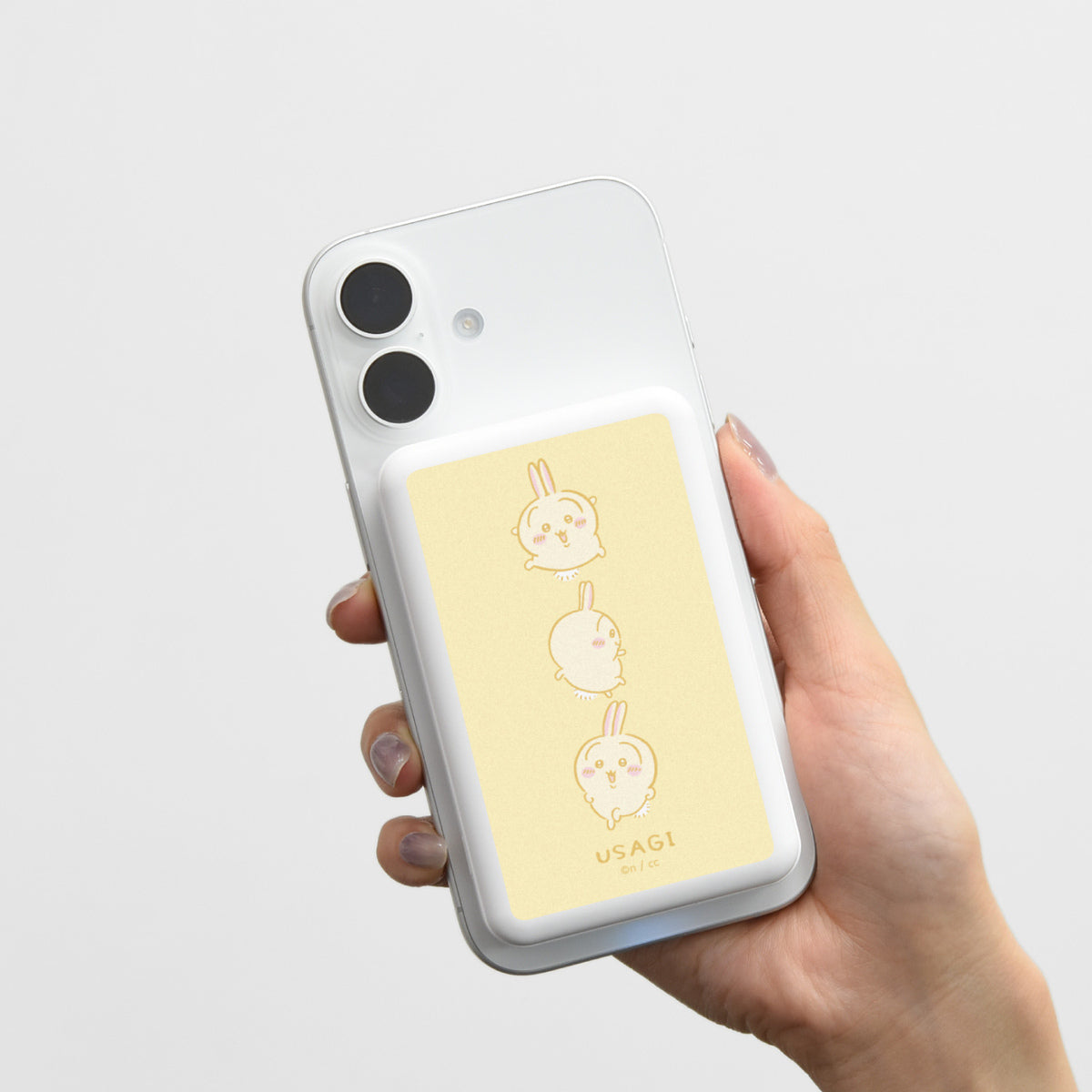 ちいかわ MagSafe対応 ワイヤレスリチウム充電器 5000mAh（うさぎ）