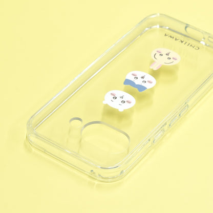 吉伊卡哇 Google Pixel 9a 透明壳（脸部图案）