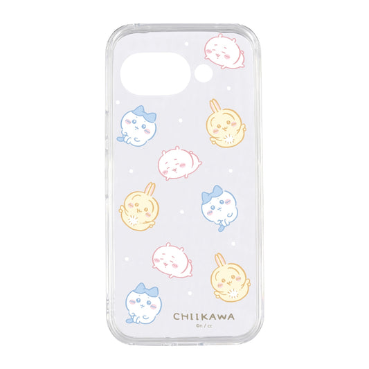 Chiikawa Google Pixel 9a Compatible Clear Case (All-over Pattern)