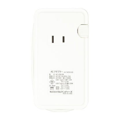 ちいかわ USB/USB Type-Cポート付きACタップ（ちいかわ）