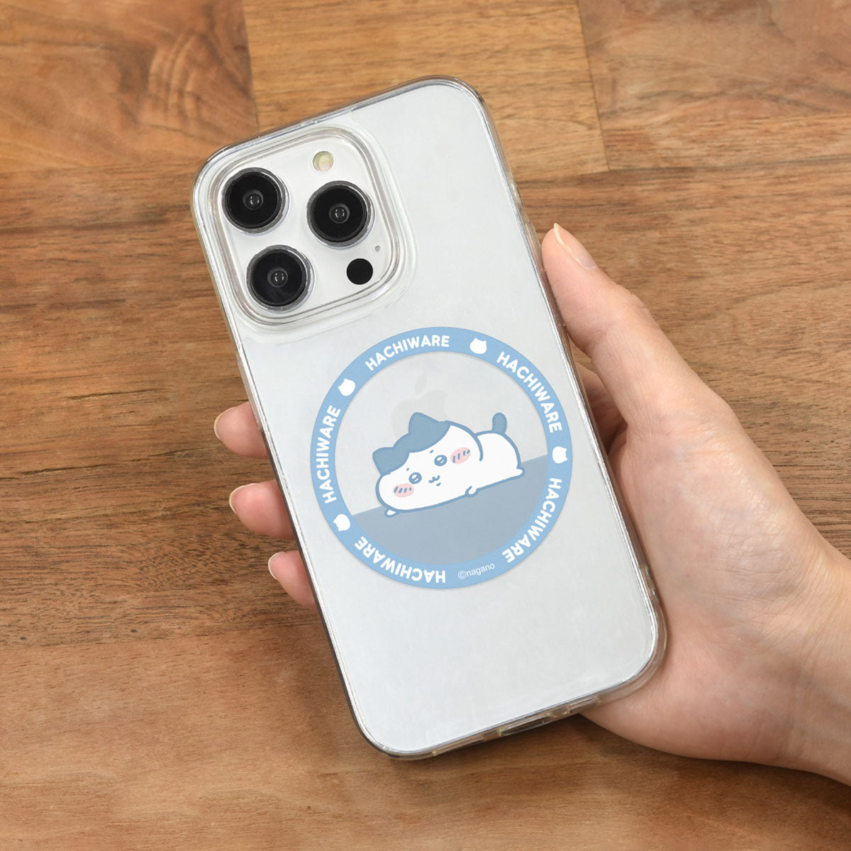 吉伊卡哇 MagSafe兼容金属手机贴 (哈奇喵)