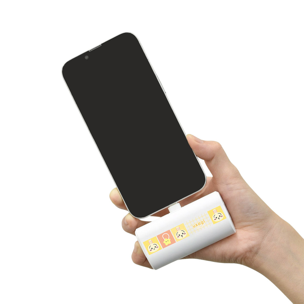 ちいかわ USB Type-Cコネクタ付き リチウムイオン充電器 4000mAh（うさぎ）