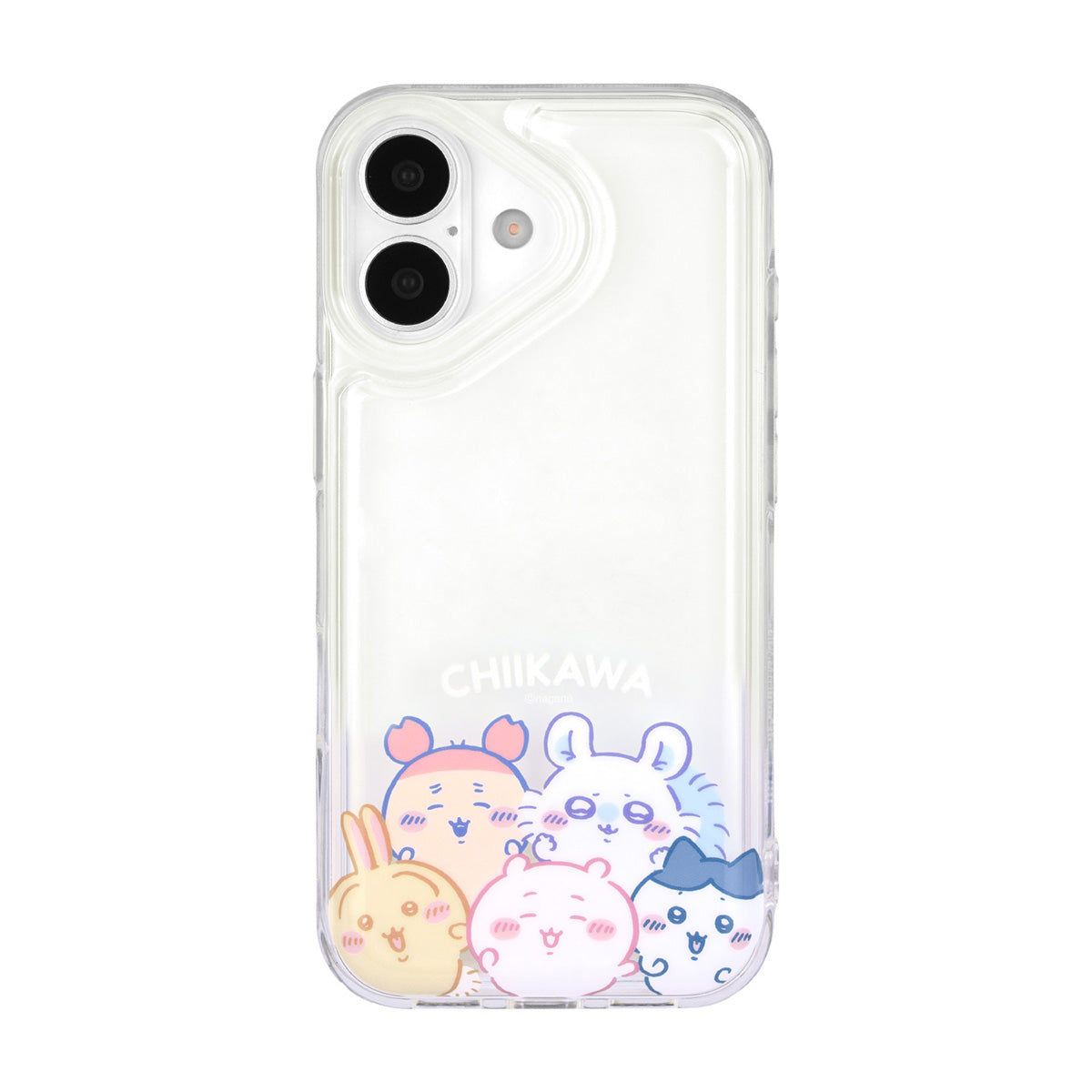 Chiikawa IIIIfit Clear iPhone 17 Compatible Case (Everyone)