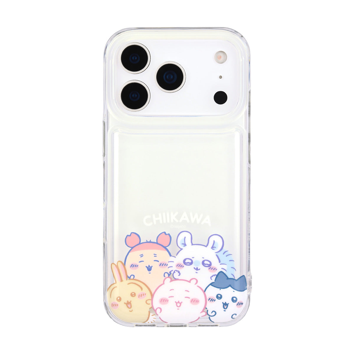 Chiikawa IIIIfit Clear iPhone 17 Compatible Case (Everyone)