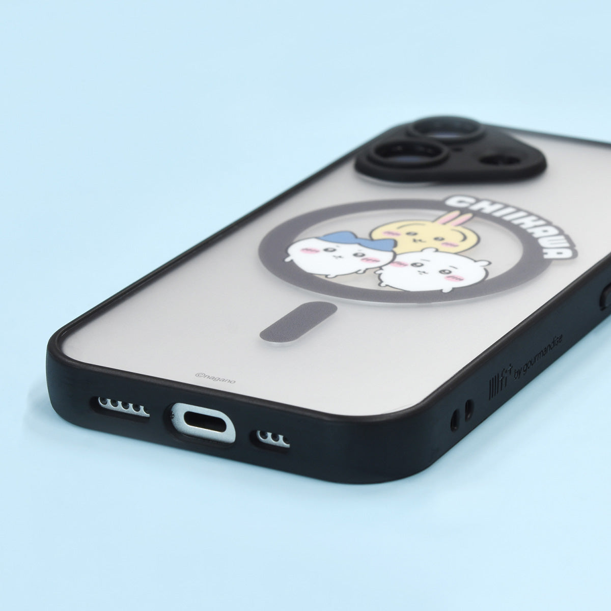 吉伊卡哇 IIIIfit Plump Frame iPhone 17 MagSafe兼容手机壳 (集合)