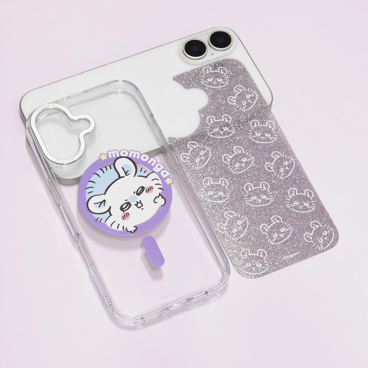 Chiikawa Camera Frame iPhone 17 MagSafe Compatible Case (Momonga)