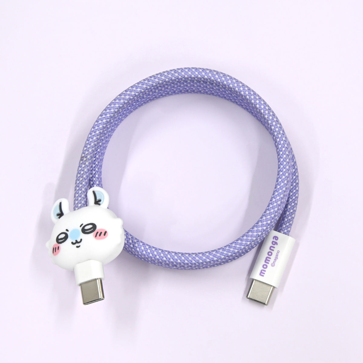 ちいかわ PD60W対応 USB2.0 Type-C マスコットマグネットケーブル（モモンガ）