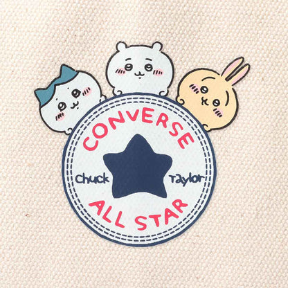 Chiikawa x Converse Canvas Tote Bag M (Black)
