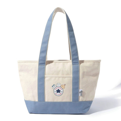 ちいかわ×コンバース キャンバストートバッグM（ブルーグレー）
