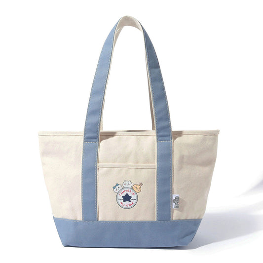 ちいかわ×コンバース キャンバストートバッグM（ブルーグレー）
