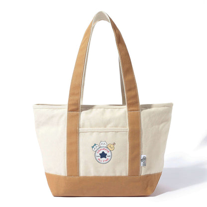 ちいかわ×コンバース キャンバストートバッグM（ベージュ）