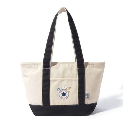 Chiikawa x Converse Canvas Tote Bag M (Black)