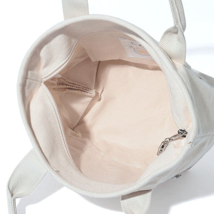 치이카와×컨버스 캔버스 토트백 S (블루그레이)