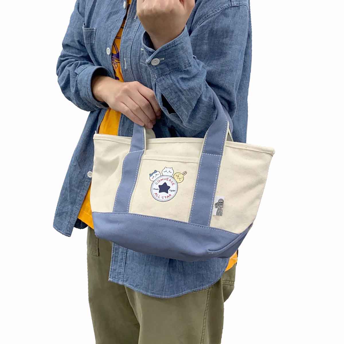 Chiikawa x Converse Canvas Tote Bag S (Off-White)