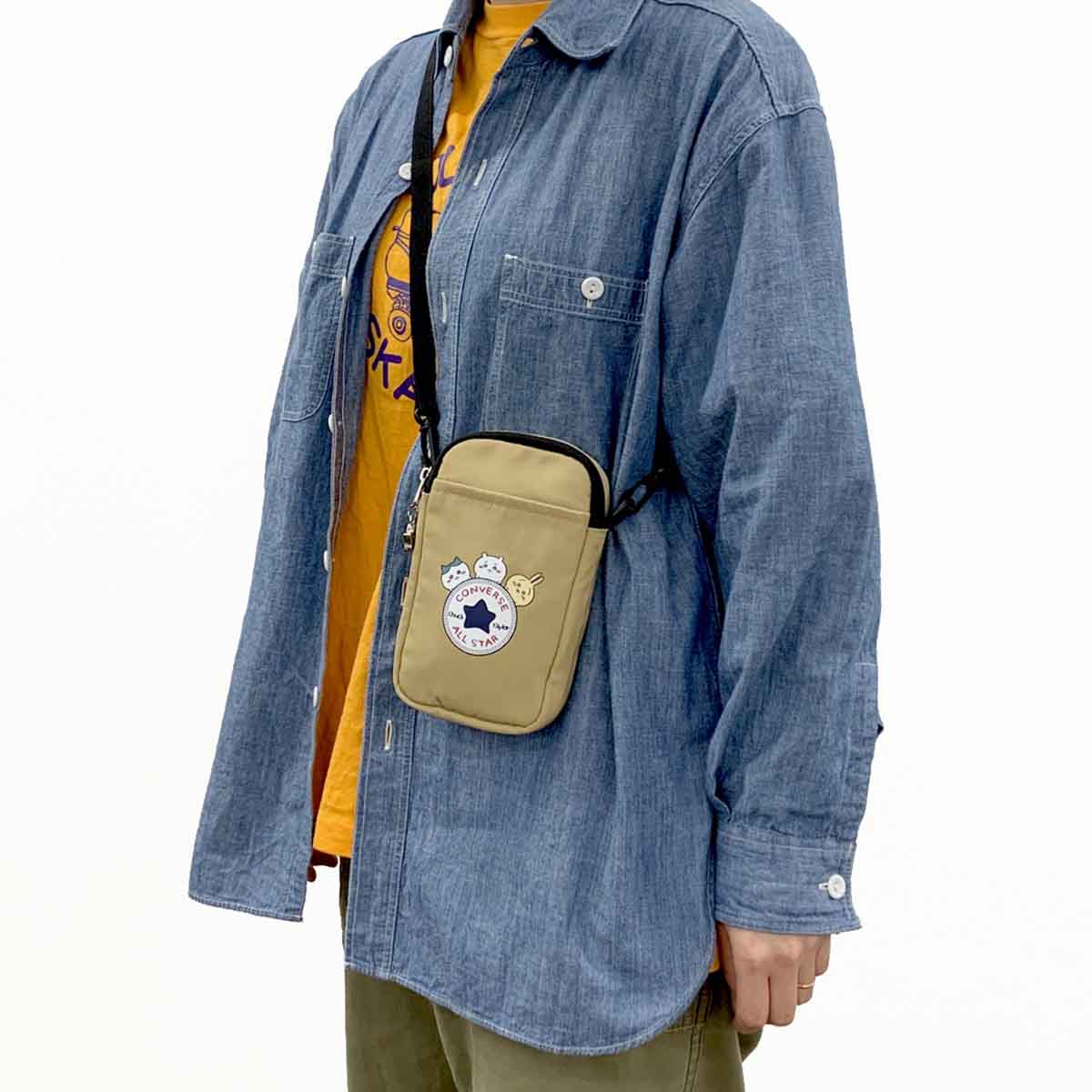 Chiikawa x Converse Mobile Shoulder (Navy)