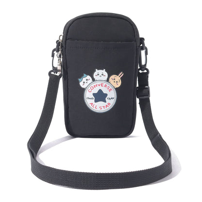 ちいかわ×コンバース モバイルショルダー（ブラック）