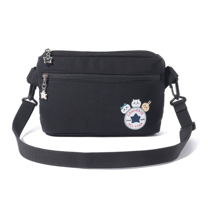 吉伊卡哇×Converse 单肩包（黑色）