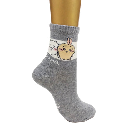 Chiikawa Crew Socks (good friendsda) Women's