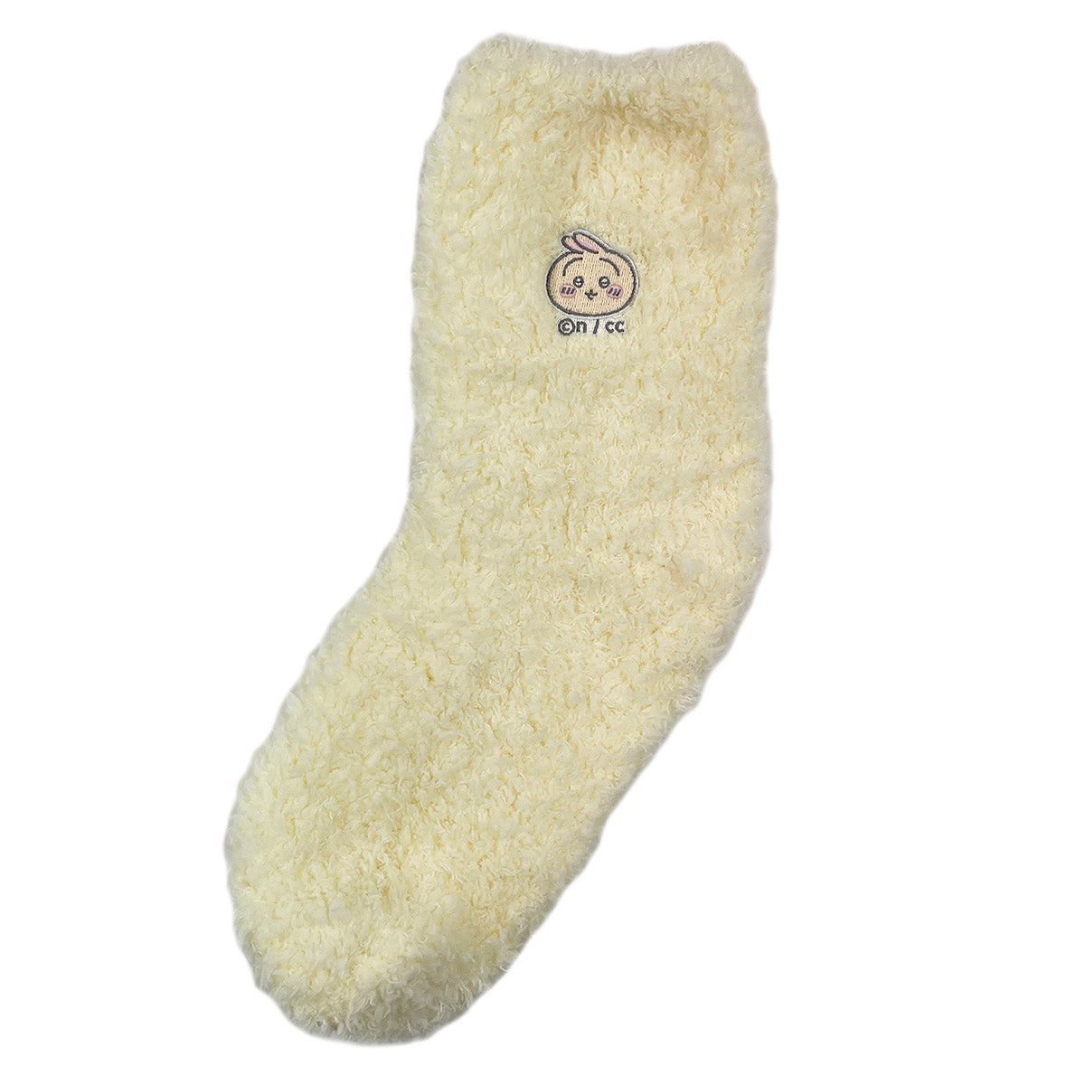 ちいかわ もこもこクルーソックス（うさぎ） レディース用