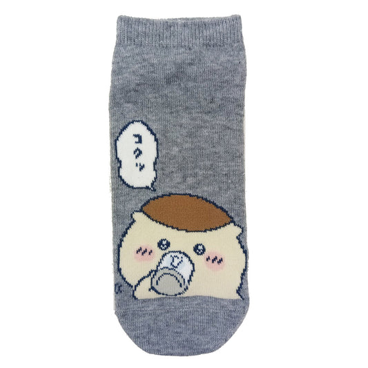 吉伊卡哇 运动袜（栗子馒头咯咯）女款