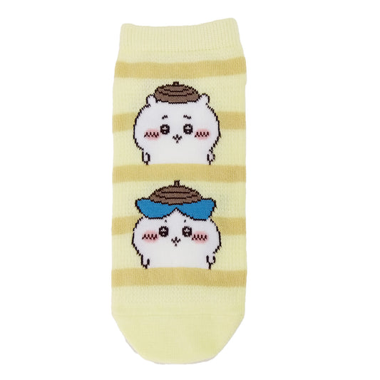 Chiikawa Mesh Sneaker-Length Socks (Chiikawa Hachiware Acorn) for Women
