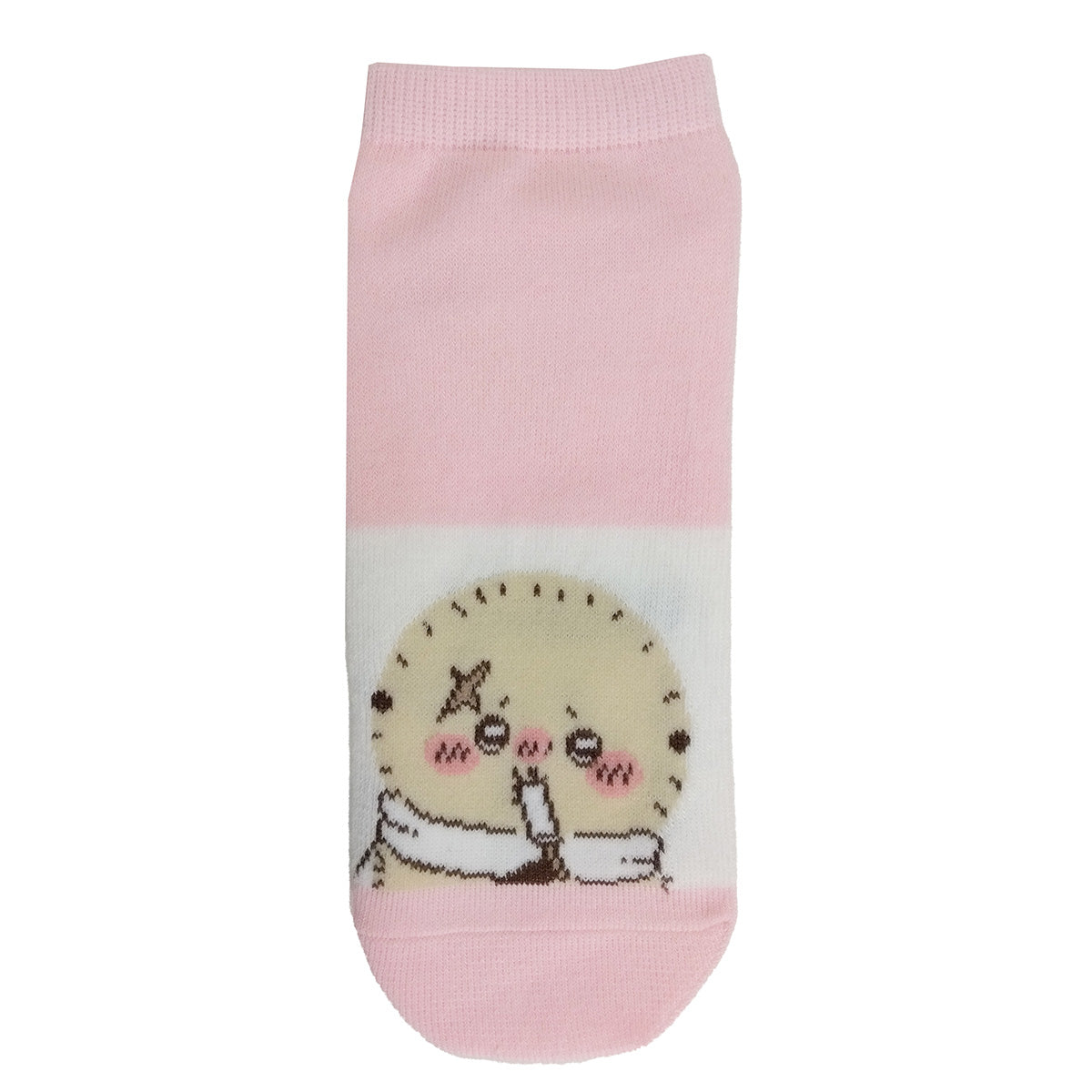Chiikawa Sneaker-Length Socks (Rakko Ice) for Women