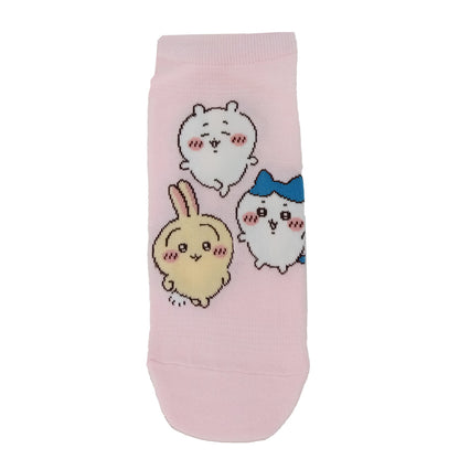 Chiikawa Mesh Sneaker-Length Socks (Good Friends)