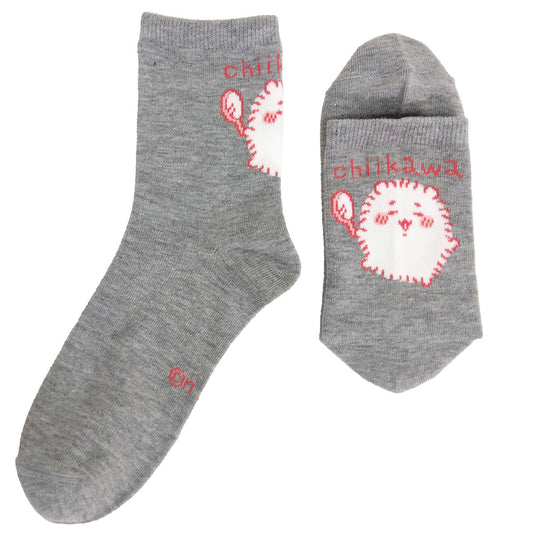 Chiikawa Crew Socks (Chiikawa Fur Volume) for Women