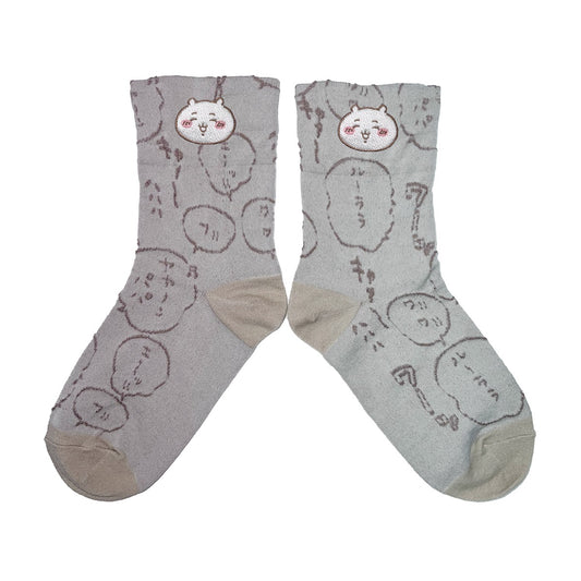 吉伊卡哇 浮绣长袜（吉伊卡哇 浅米色） 女士用