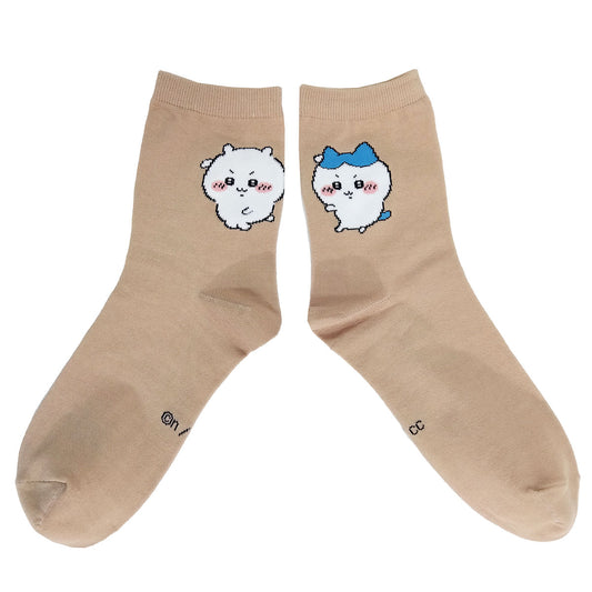 Chiikawa Crew Socks (Chiikawa Hachiware Rebellion) for Women