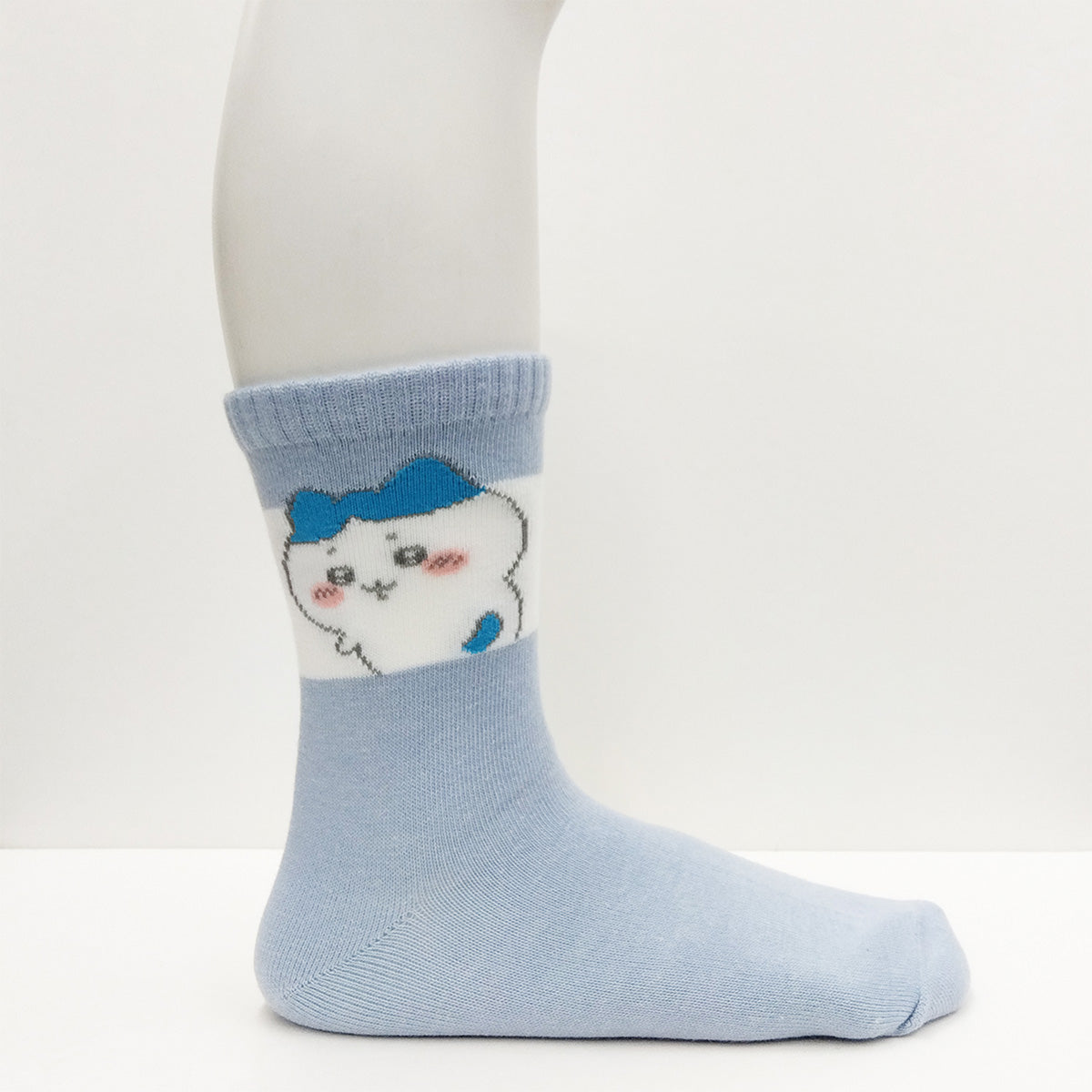 吉伊卡哇 船領襪（八割回頭 藍色）