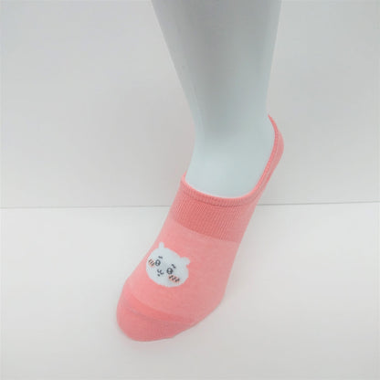 ちいかわ ココピタ スニーカー丈（ちいかわ サーモンピンク）