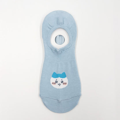 ちいかわ ココピタ スニーカー丈（ハチワレ サックス）