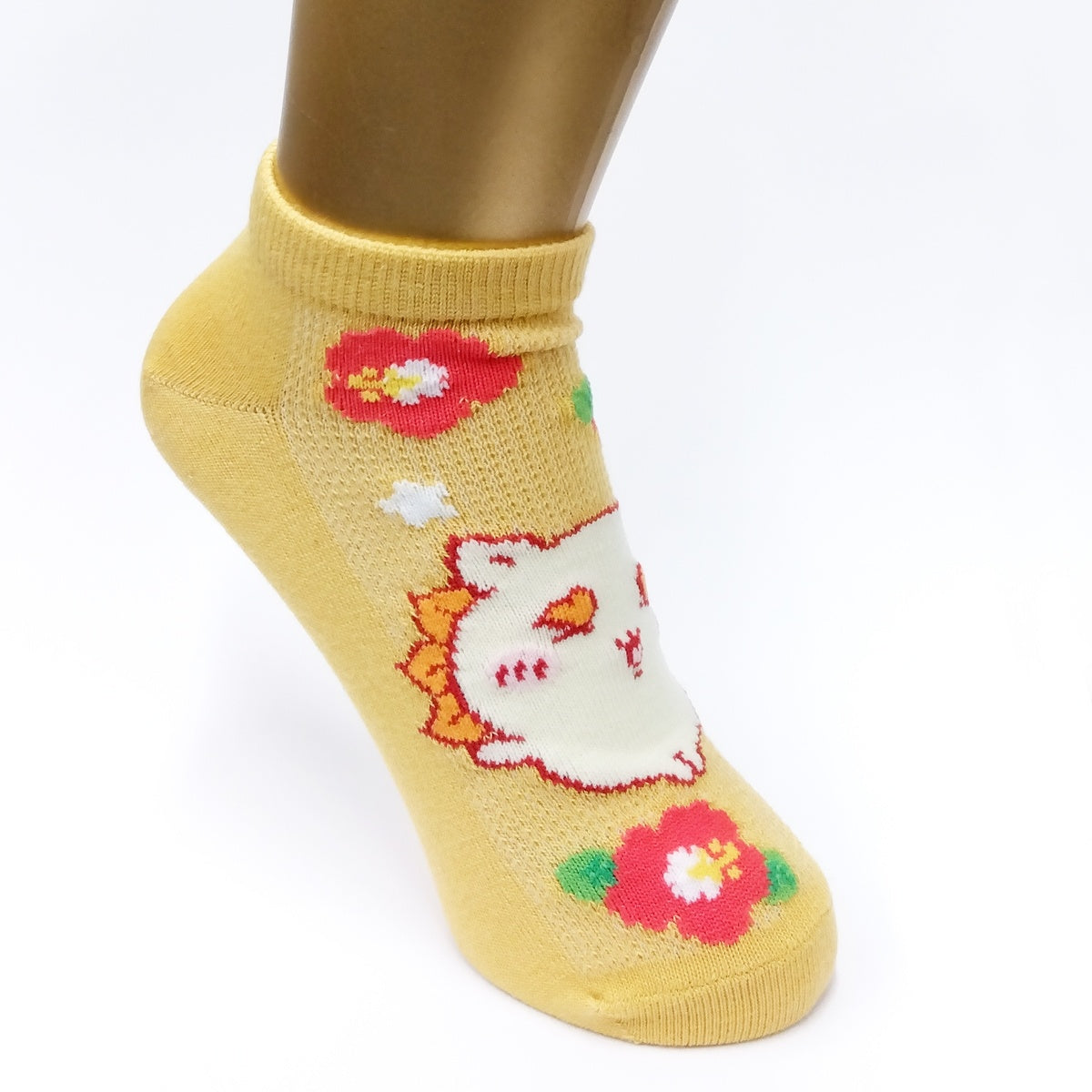 ちいかわ メッシュスニーカー丈ソックス（シーサー・アロハ）